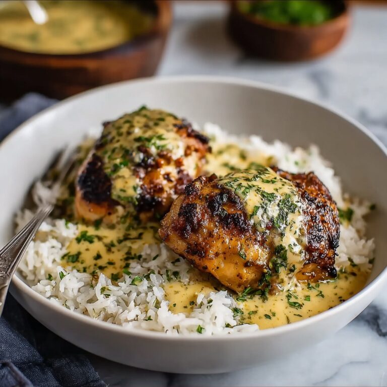 Creamy Smothered Chicken and Rice Recipe