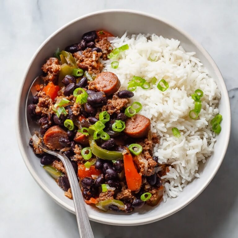 Black Beans and Rice with Sausage Recipe