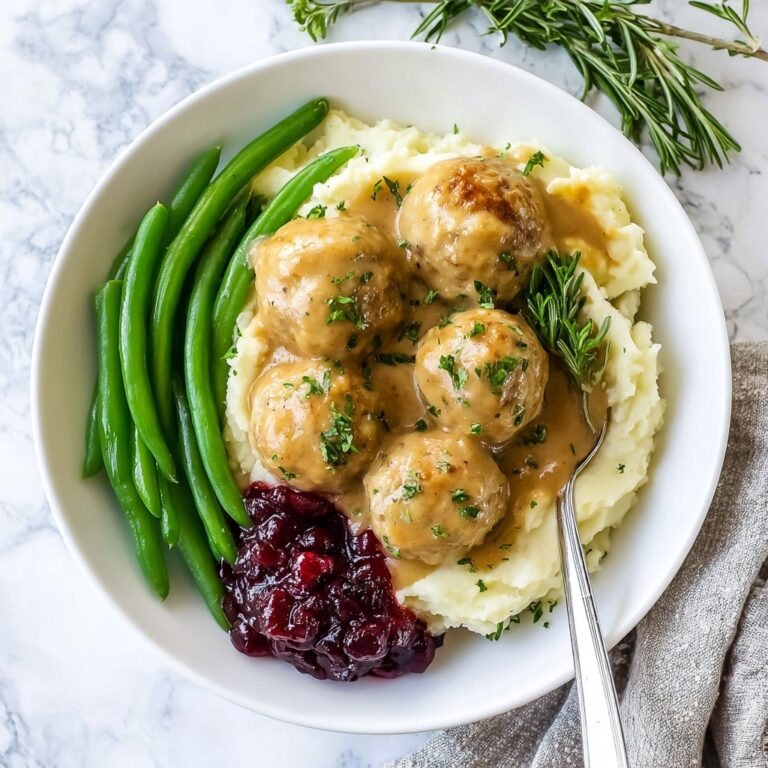 Turkey and Stuffing Meatballs Recipe