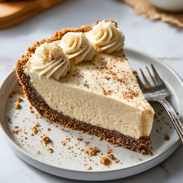 No-Bake Eggnog Cream Pie Recipe