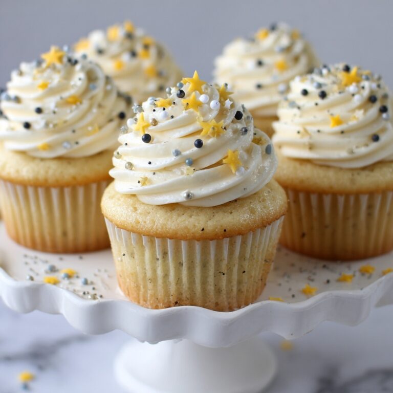Moist Vanilla Cupcakes Recipe