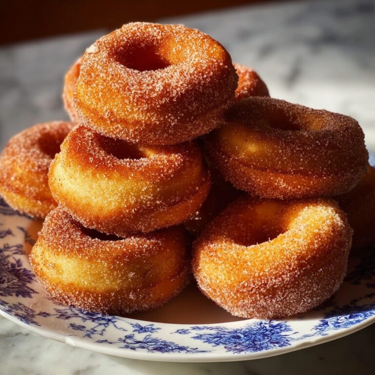 Cinnamon Sugar Pumpkin Donuts Recipe