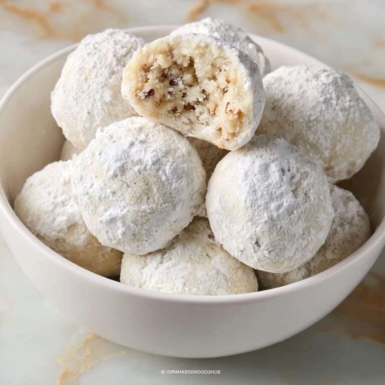 Snowball Cookies Recipe