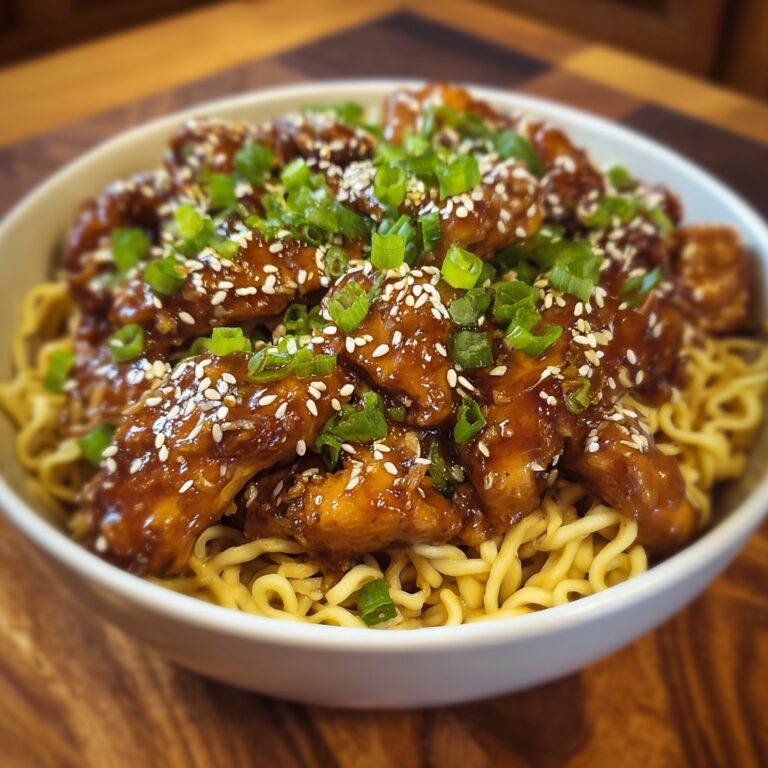 Sticky Garlic Chicken Noodles Recipe You Can’t Resist! Recipe