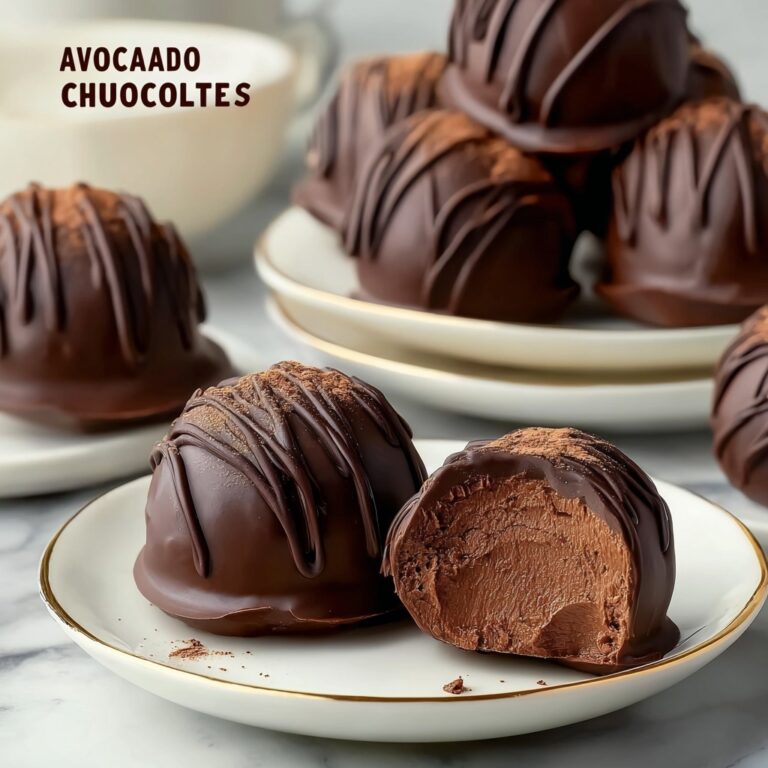 Avocado Cacao Truffles (No Refined Sugar) Recipe