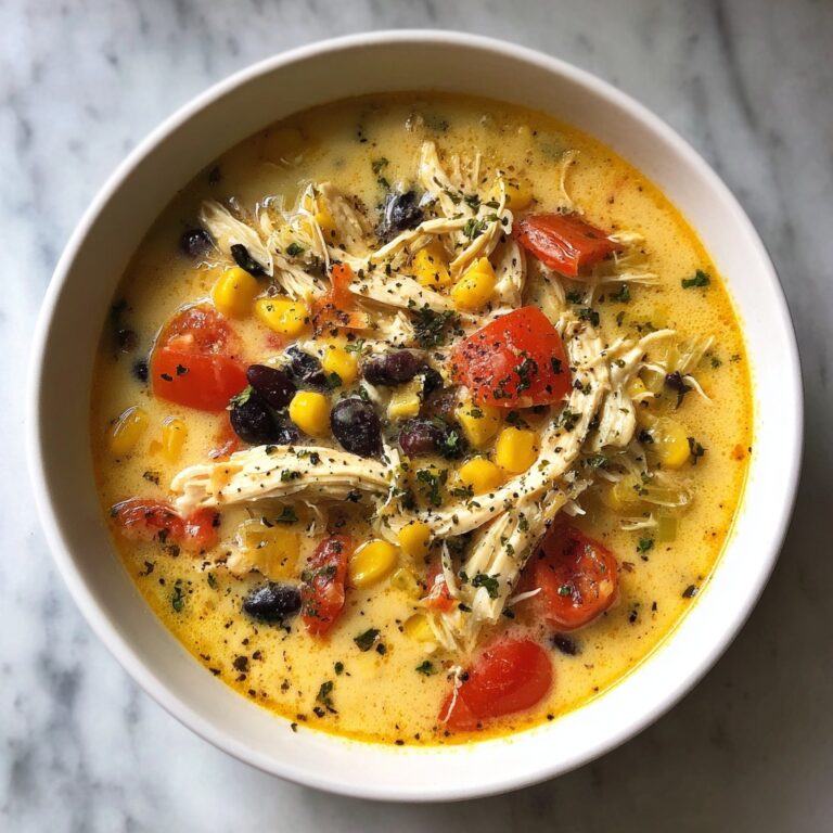 Creamy Chicken Tortilla Soup Recipe