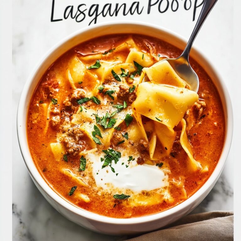 One Pot Lasagna Soup Recipe (Easy!) Recipe