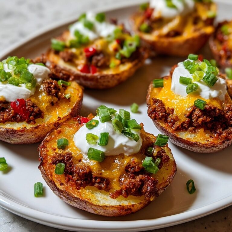Crispy Chili Loaded Potato Skins That Will Dazzle Your Taste Buds! Recipe