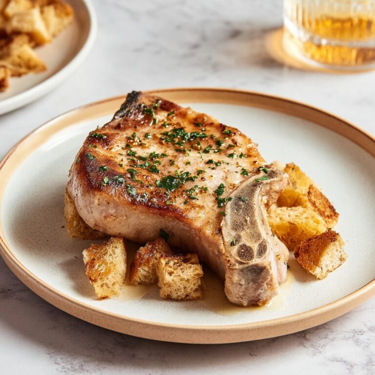 Oven Baked Stuffed Pork Chops Recipe