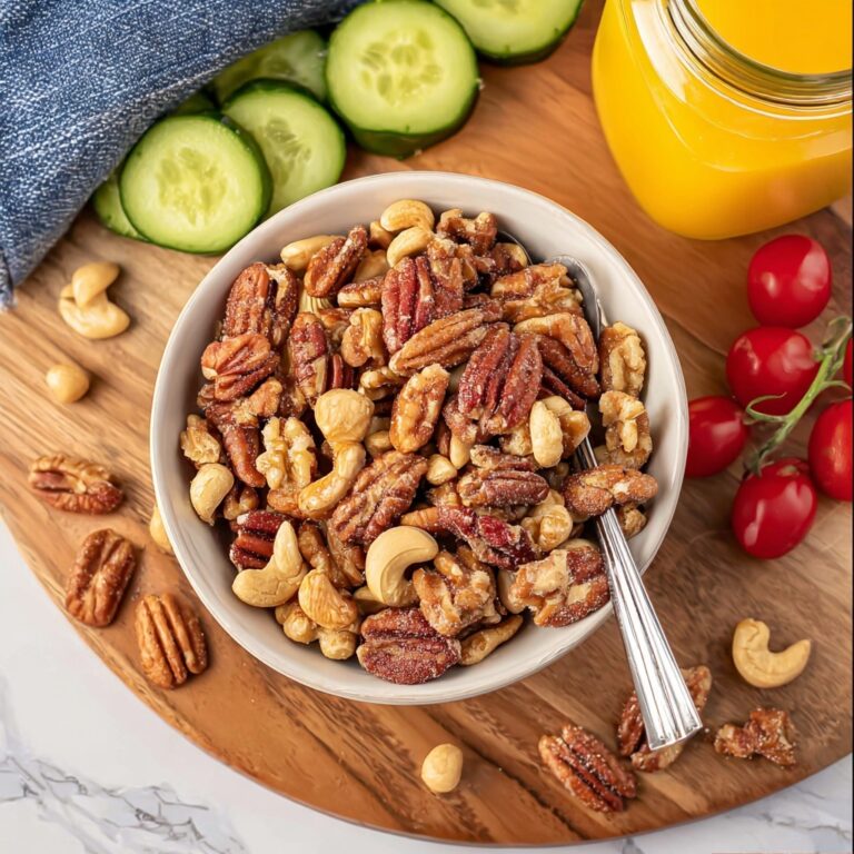 Easy Glazed Nuts Recipe