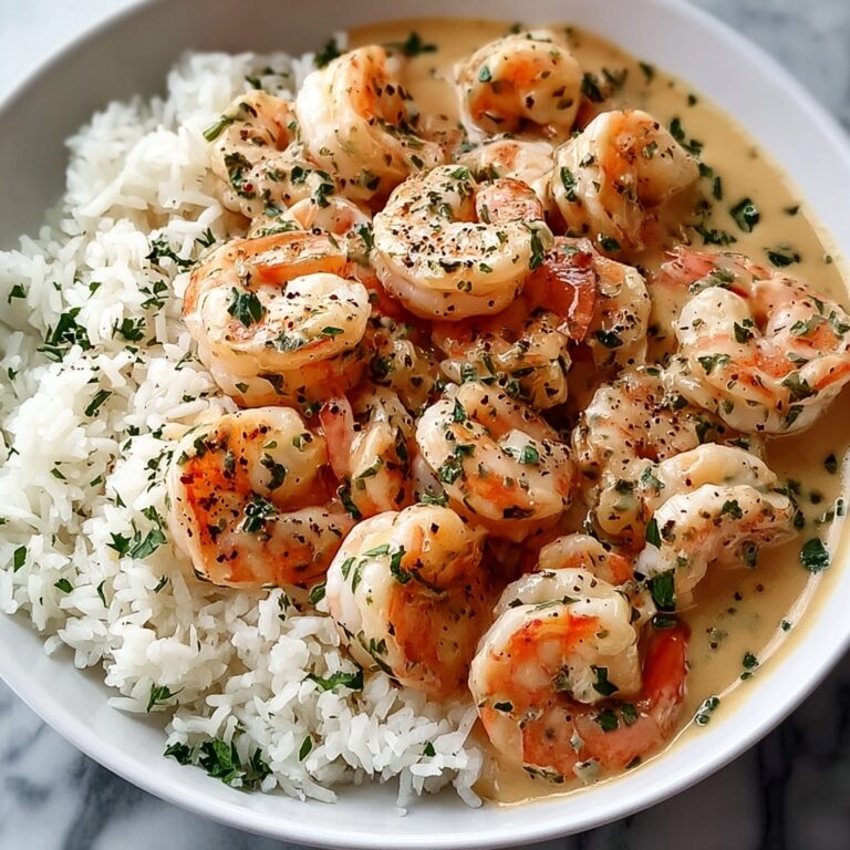 Garlic Butter Shrimp Rice Recipe