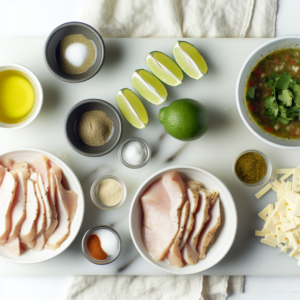 Grilled Salsa Verde Pepper Jack Chicken Recipe - Recipe Image