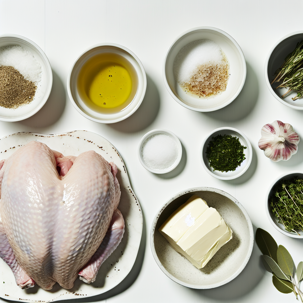 Roasted Herb Butter Turkey Breast Recipe - Recipe Image