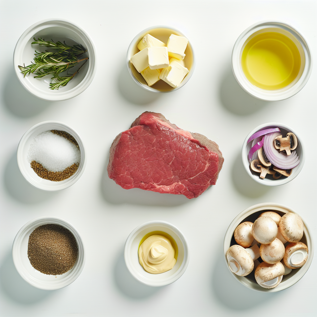 Beef Tenderloin with Mushroom Sauce Recipe - Recipe Image