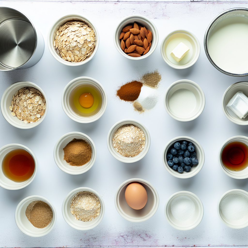 Baked Blueberry and Raspberry Oatmeal Recipe - Recipe Image