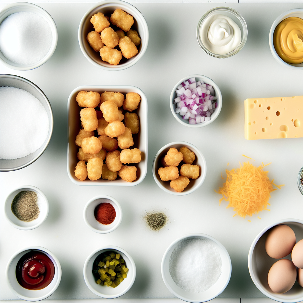 Cheeseburger Tots Recipe - Recipe Image