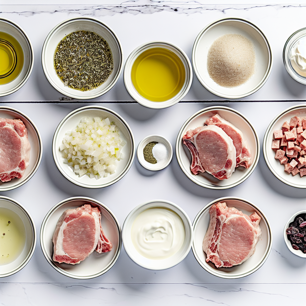 Oven Baked Stuffed Pork Chops Recipe - Recipe Image