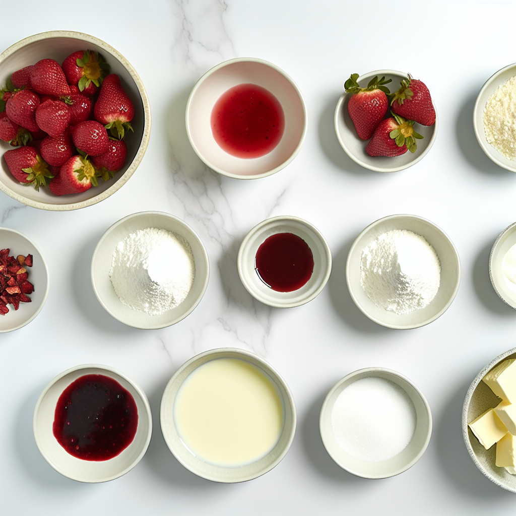 Strawberry Cake with Cream Cheese Frosting Recipe - Recipe Image