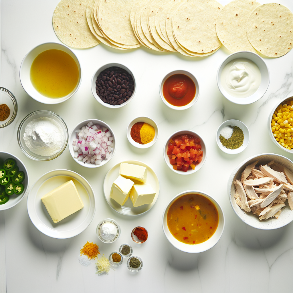 Creamy Chicken Tortilla Soup Recipe - Recipe Image