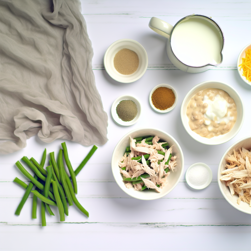 Chicken and Green Bean Casserole Recipe - Recipe Image