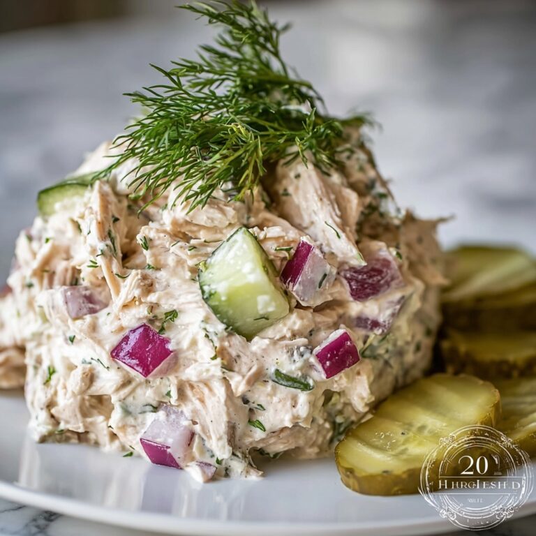 Savory Dill Pickle Chicken Salad Recipe