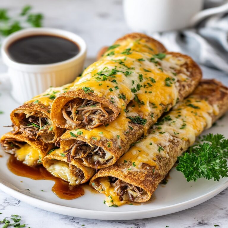Savory French Dip Tortilla Rollups: Easy Beef Appetizer Recipe