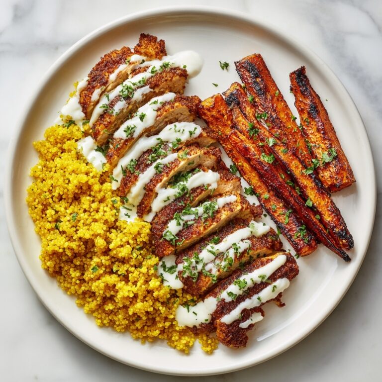 Za’atar Chicken with Yogurt Sauce Recipe