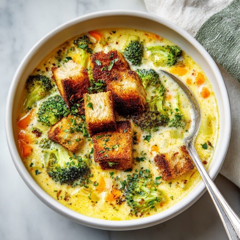 Smoked Gouda Broccoli Soup Recipe