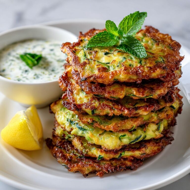 Zucchini and Feta Fritters Recipe