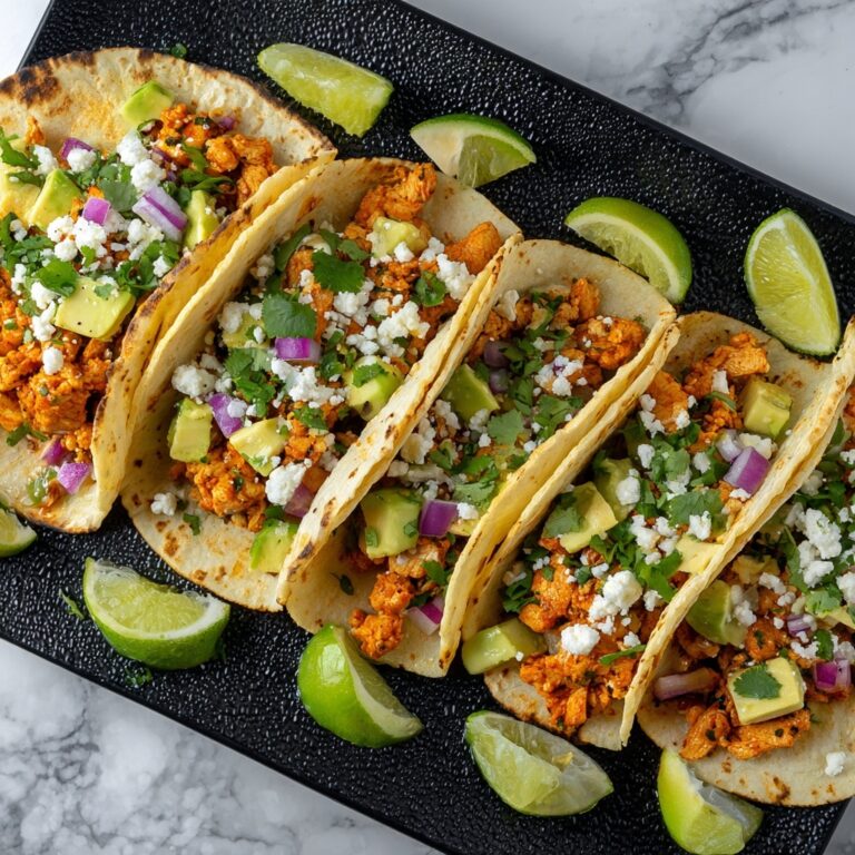 Healthy Crockpot Chicken Tacos Recipe