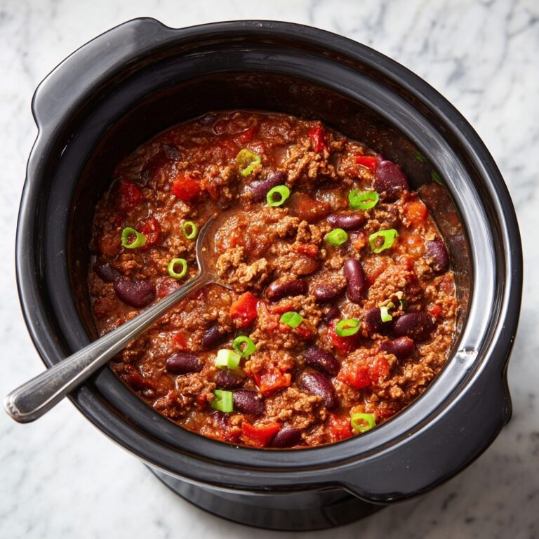 Crock Pot Chili Recipe