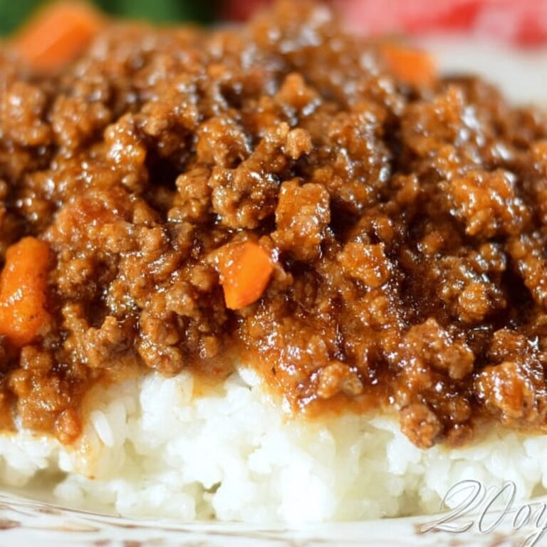 French Onion Meat Sauce Recipe