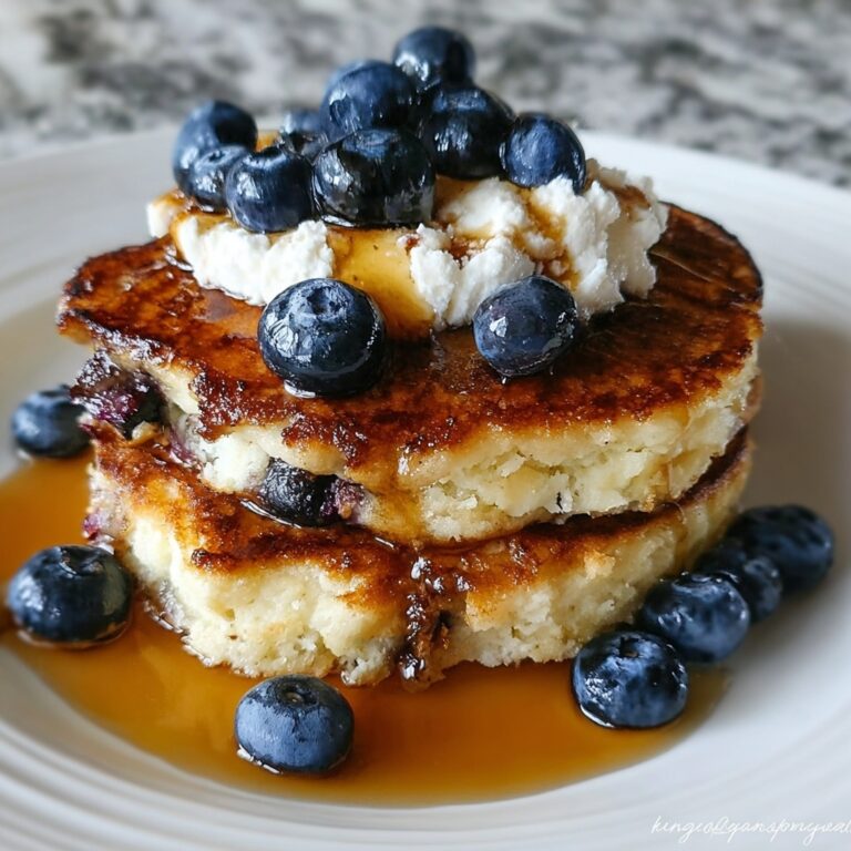 High-Protein Blueberry Pancake Bowls You’ll Love! Recipe