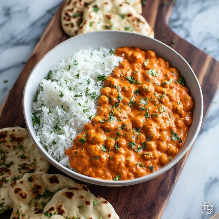 Vegetarian Chickpea Tikka Masala Recipe