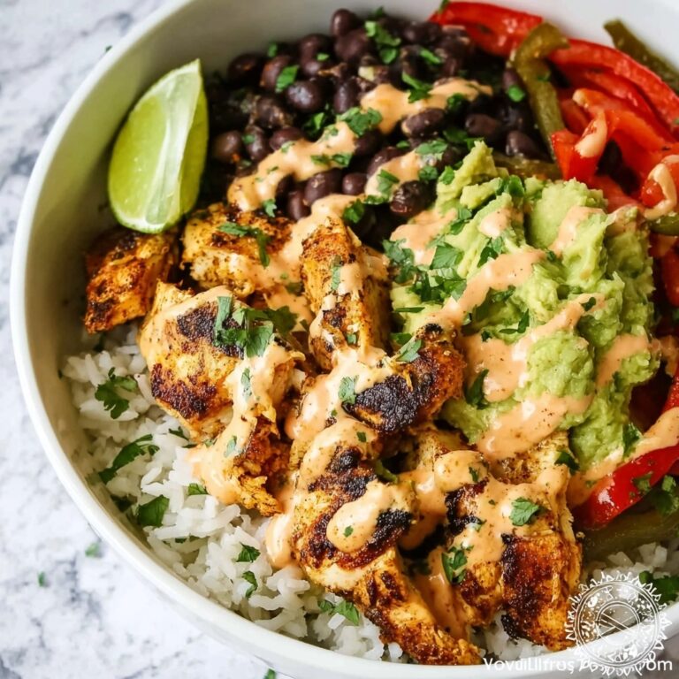 Chicken Fajita Bowl Recipe