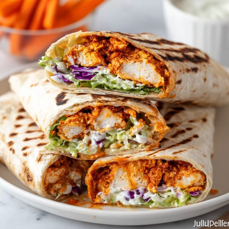Crispy Buffalo Chicken Wraps Recipe