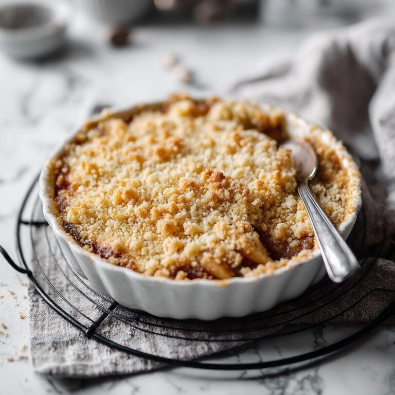 Maple Oat Apple Crisp Recipe