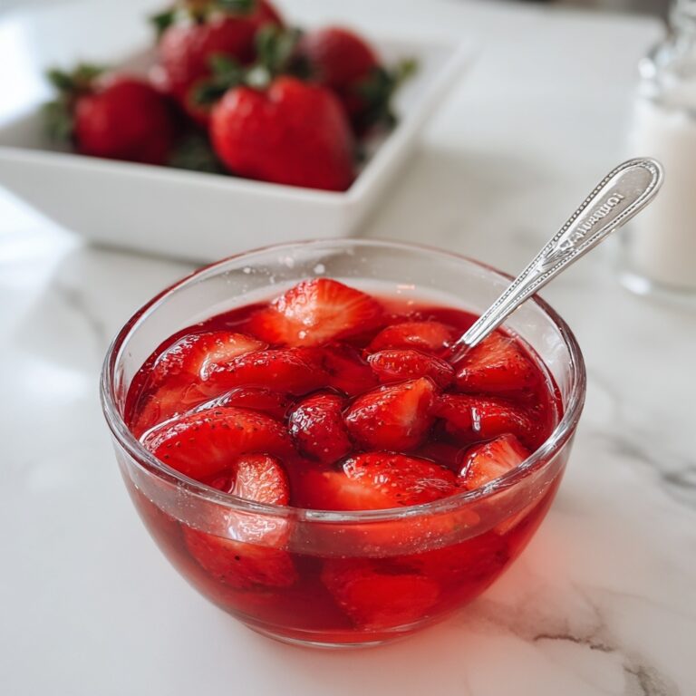 Macerated Strawberries Recipe