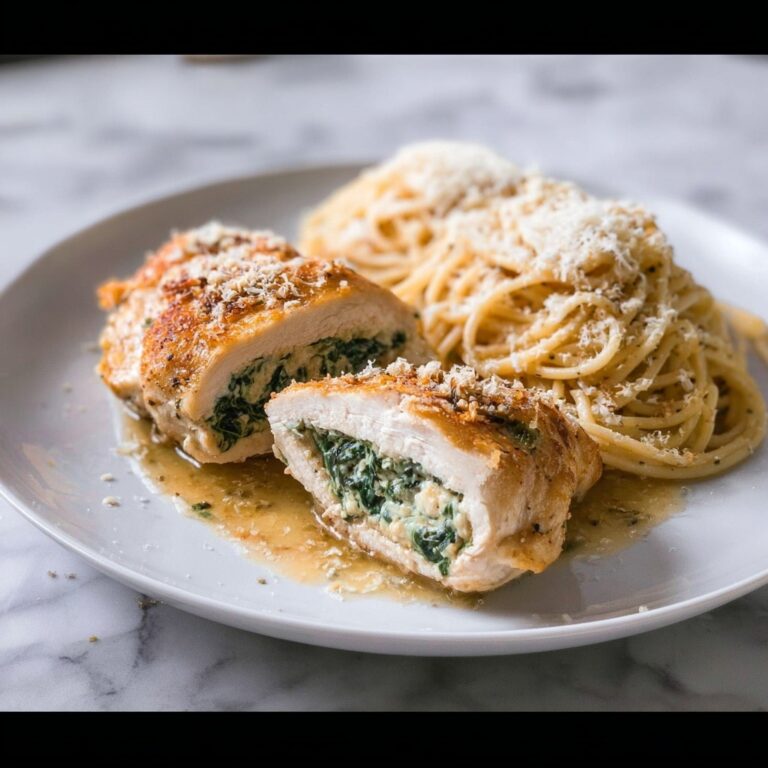 Spinach & Feta Stuffed Chicken Recipe