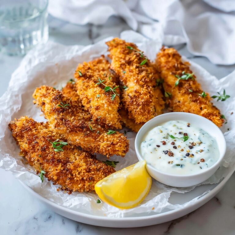 Easy Crispy Oven Baked Chicken Tenders Recipe
