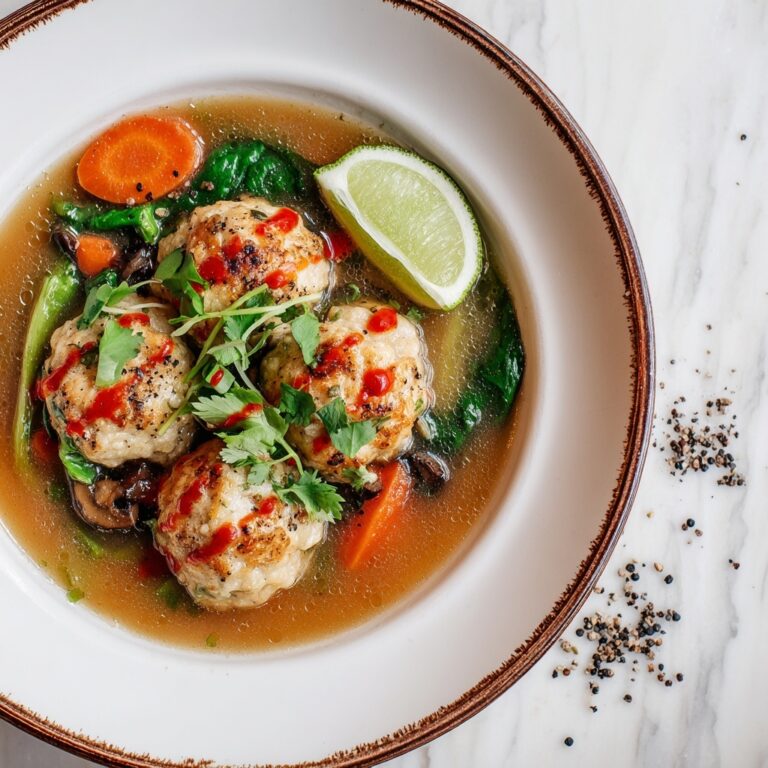 Cozy Thai Potsticker Soup Recipe