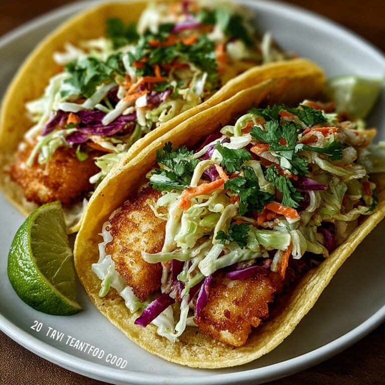 Gluten-Free Crispy Fish Tacos Recipe