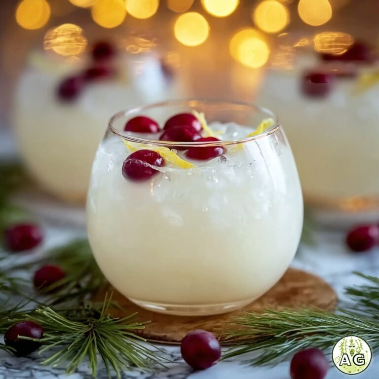 White Christmas Punch Recipe