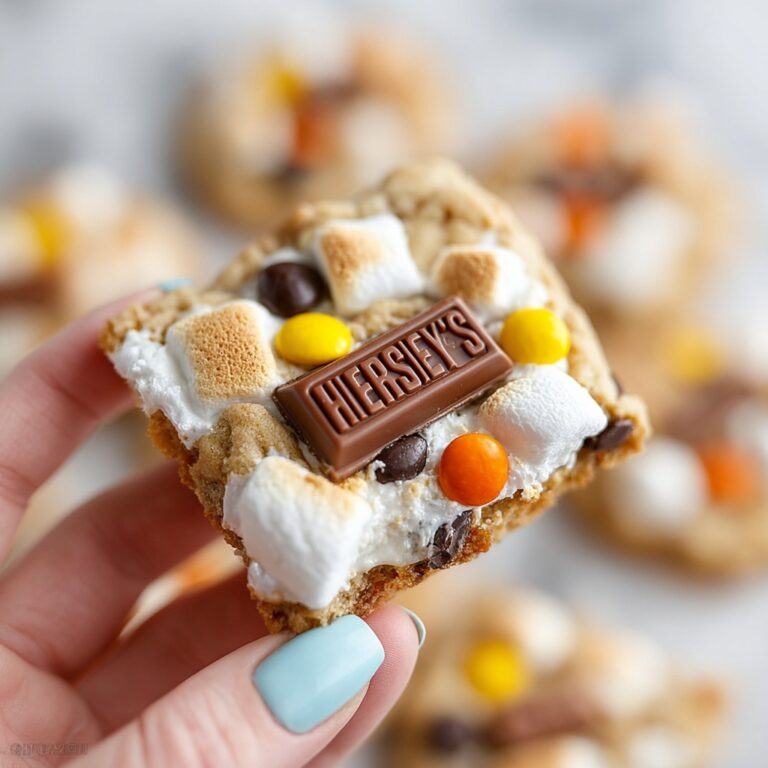 Peanut Butter S’mores Bars Recipe