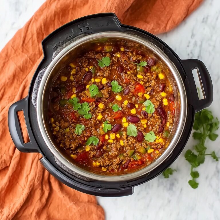 Hearty Instant Pot Ground Turkey Chili Recipe