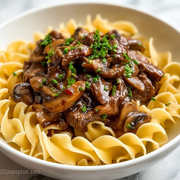 One-Pot Creamy Beef Stroganoff for Cozy Weeknight Dinners Recipe