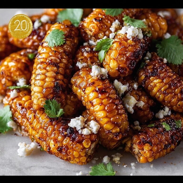 Air Fryer Honey-Butter Corn Ribs (Sweet Heat, Sticky & Addictive) Recipe