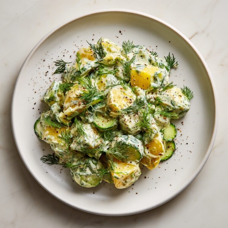 Greek Yogurt Potato Salad with Cucumbers: A Fresh, Creamy, Lighter Twist on a Classic Favorite Recipe