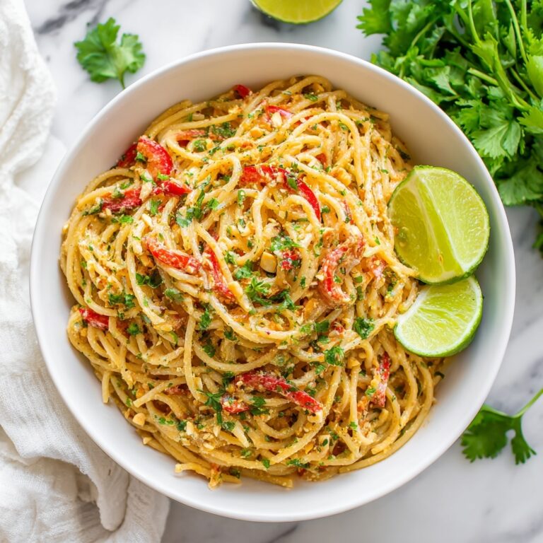 Peanut Butter Noodles Recipe