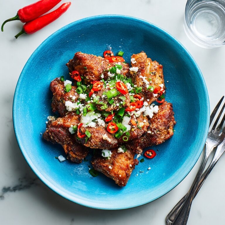 Salt and Pepper Chicken Recipe: Crispy, Spicy, and Totally Irresistible Recipe